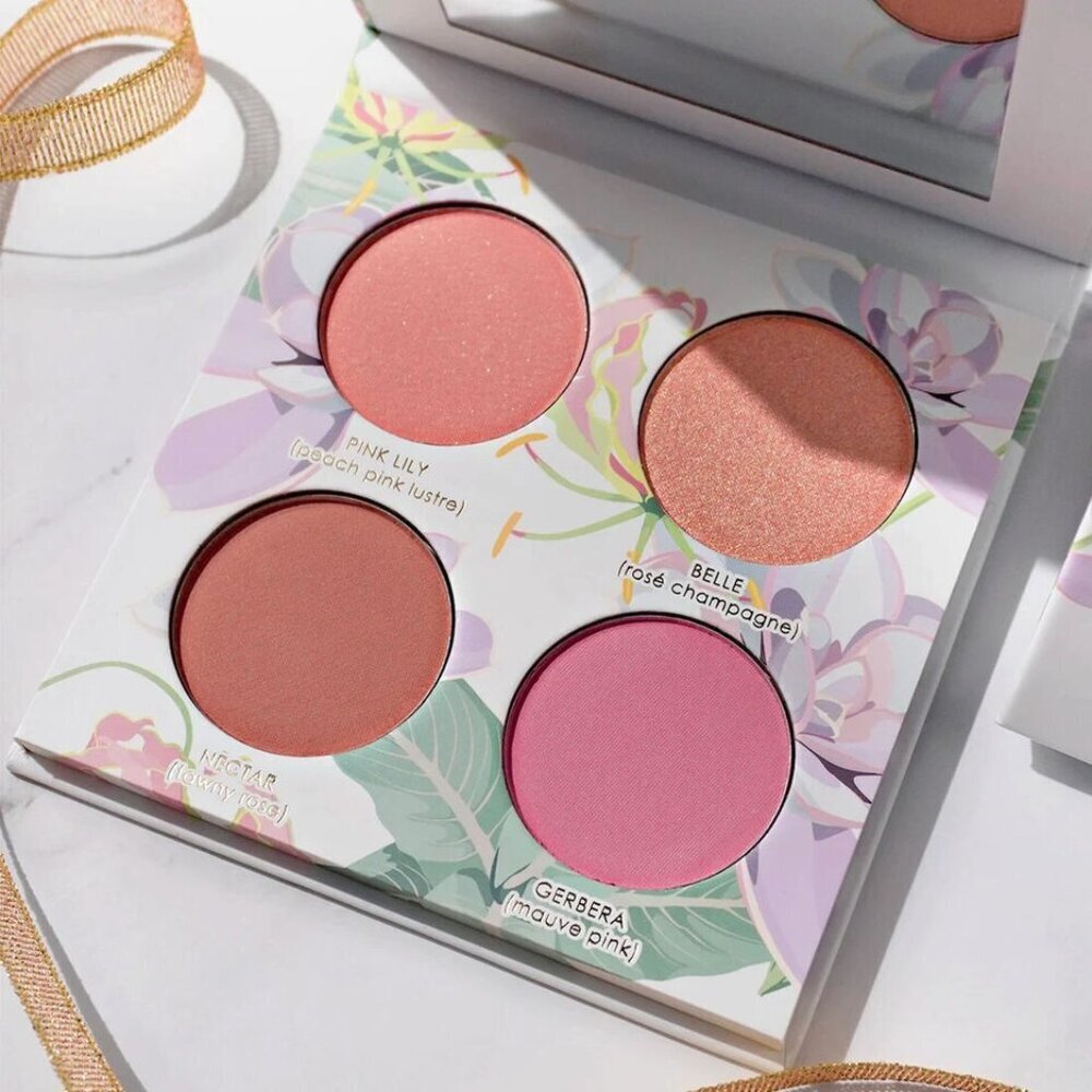 SERAPHINE BOTANICALS Lily + Blossom - Lily Infused Blush Palette in Soft Bouquet - Picture 6 of 8
